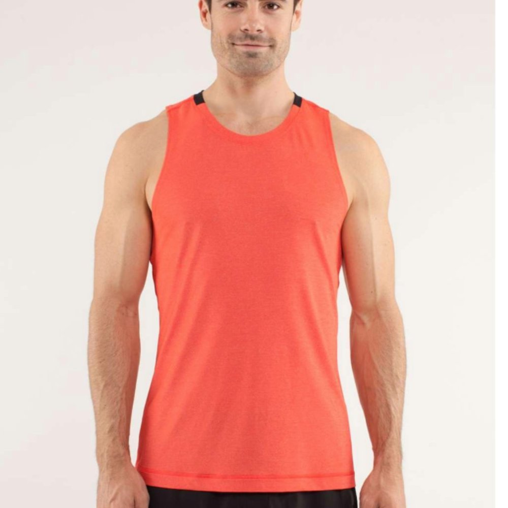 Lululemon Singlet Alarming (color) S Vented Back